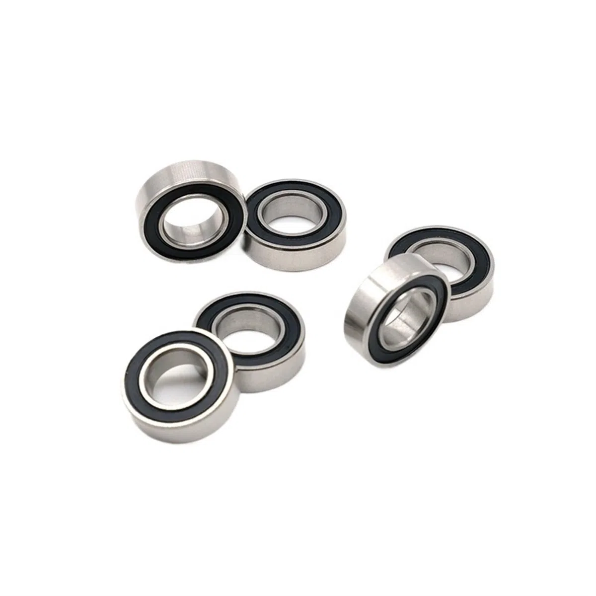 Roulements rigides à billes Roulements à billes 6301RS ABEC-7, 12x37x12mm, à gorge profonde, 6301-2RS, 6301RZ 180301 RZ RS 6301 2RS, qualité EMQ, 6 pièces
