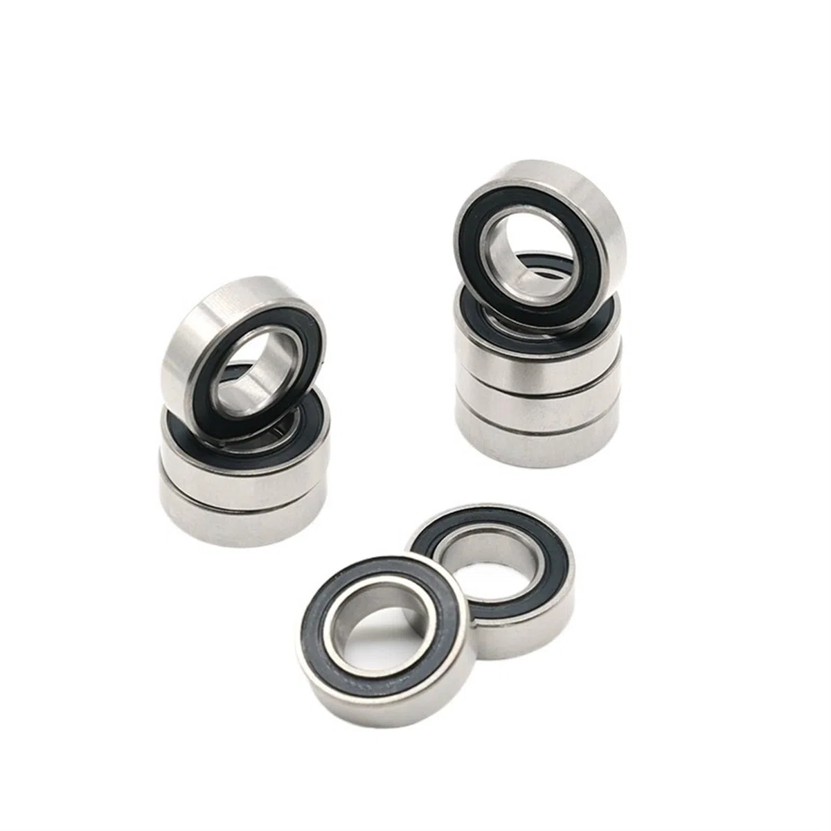 Roulements rigides à billes Roulements à billes 6301RS ABEC-7, 12x37x12mm, à gorge profonde, 6301-2RS, 6301RZ 180301 RZ RS 6301 2RS, qualité EMQ, 6 pièces
